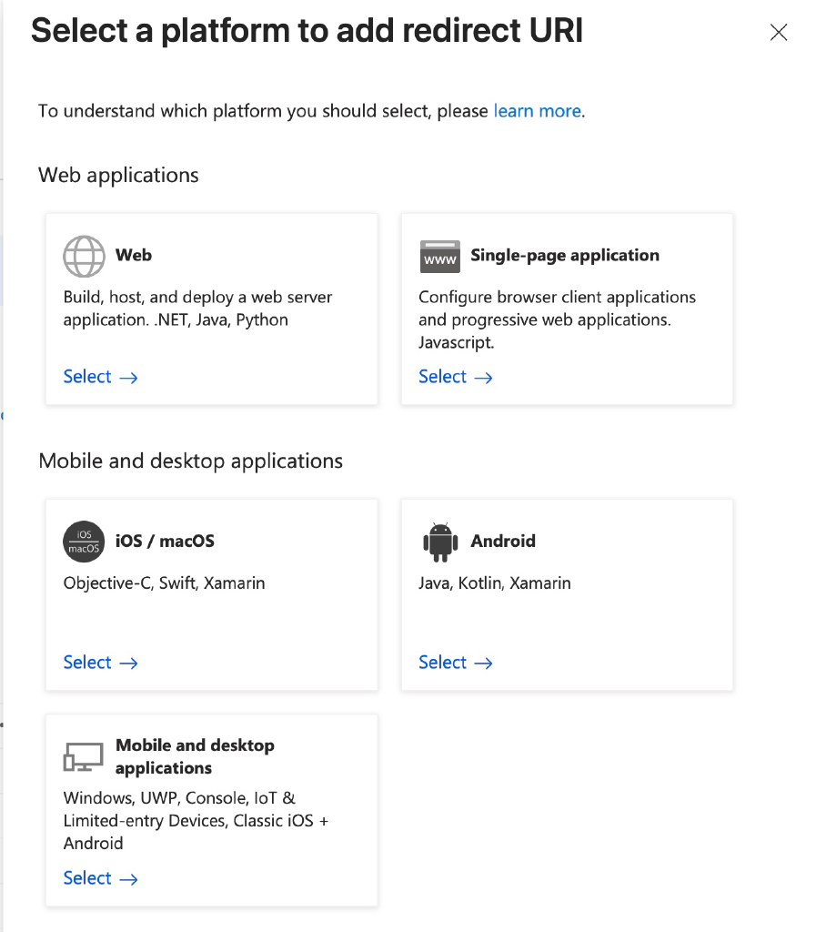 6 - add redirect url as single-page application